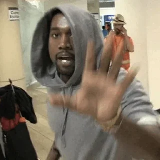 Sticker from Kanye West @stickersb2b