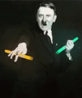 Sticker from Adolfик best фразы | t.me/addstickers/CursedHitler_by_fStikBot