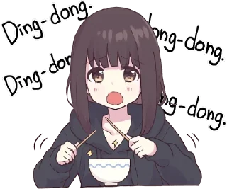 Sticker from Menhera-chan @anime_stickerr