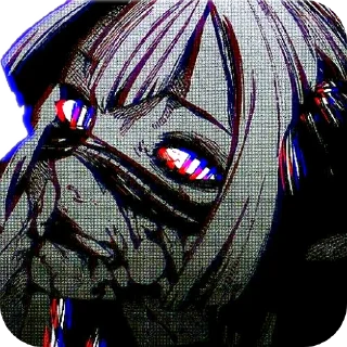 🔳 emoji trollface creepy Telegram sticker 13 of 50