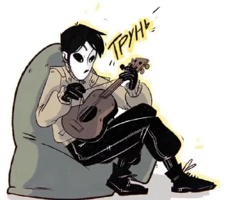 🎵 emoji Tim, Toby and Slender core Telegram sticker 14 of 105