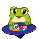 🍭 emoji Frog Witch Telegram sticker 14 of 15