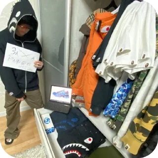 🧥 emoji raf Simons community Telegram sticker 24 of 60