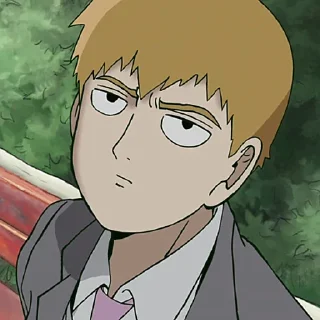🍥 emoji Arataka Reigen by @diletantk0 Telegram sticker 7 of 120