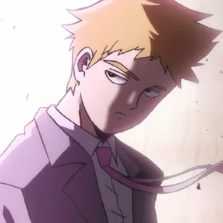 🍥 emoji Arataka Reigen by @diletantk0 Telegram sticker 13 of 120