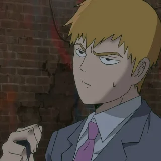 🍥 emoji Arataka Reigen by @diletantk0 Telegram sticker 14 of 120