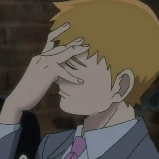 🍥 emoji Arataka Reigen by @diletantk0 Telegram sticker 16 of 120