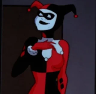 🤡 emoji Harley Quinn from @somewherechannel Telegram sticker 6 of 46