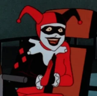 🤡 emoji Harley Quinn from @somewherechannel Telegram sticker 15 of 46
