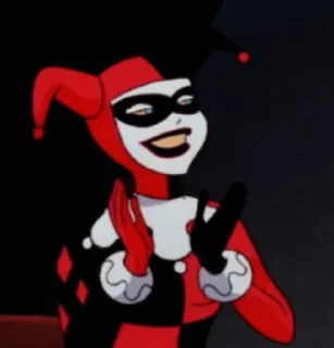 Sticker from Harley Quinn from @somewherechannel