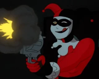🤡 emoji Harley Quinn from @somewherechannel Telegram sticker 9 of 46