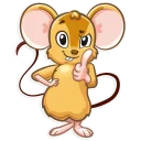 Sticker from Arno the Mouse