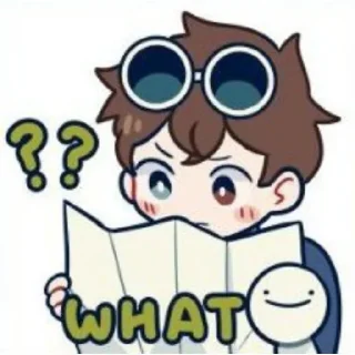 ⁉️ emoji ✨~GeOrGe~✨ Telegram sticker 17 of 18