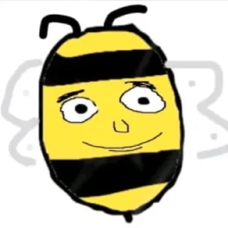 🐝 emoji постирония Telegram sticker 18 of 31