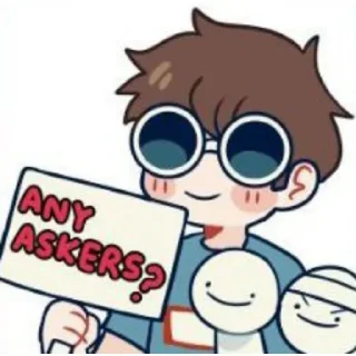 ❔ emoji ✨~GeOrGe~✨ Telegram sticker 14 of 18