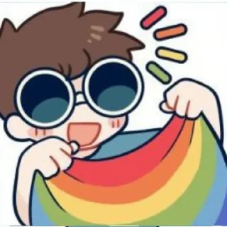 🏳‍🌈 emoji ✨~GeOrGe~✨ Telegram sticker 7 of 18