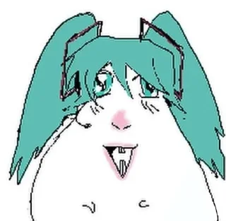 🌟 emoji hamster 🐹 #2 Telegram sticker 6 of 108