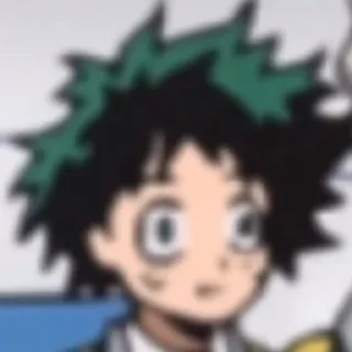 💚 emoji 💚~Изуку Мидория~💚 Telegram sticker 16 of 120