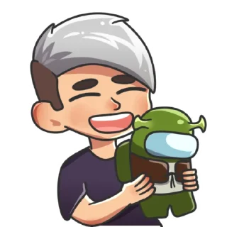 😀 emoji MOKRIVSKYI by @vyacheslawwwww Telegram sticker 8 of 16