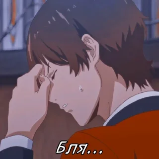 🤦‍♀ emoji KAKEGURUI ICON Telegram sticker 6 of 39