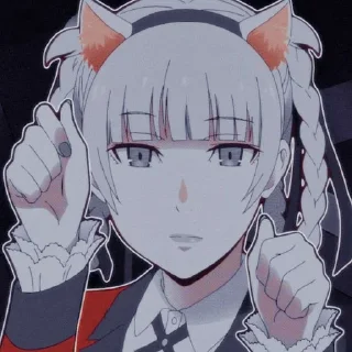 👍 emoji KAKEGURUI ICON Telegram sticker 19 of 39