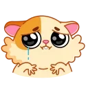 😭 emoji Хомячок (@TgSticker) Telegram sticker 11 of 20