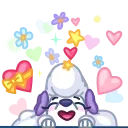 🤩 emoji Мила от @TgSticker Telegram sticker 14 of 49