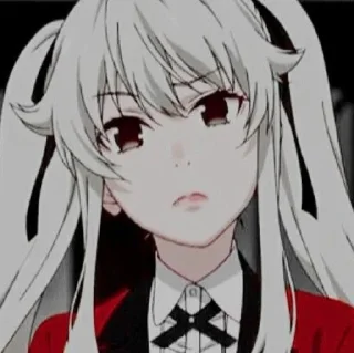 🤨 emoji kakegurui Telegram sticker 14 of 16