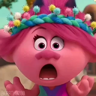 😱 emoji Trolls Band Together • @Earth928B Telegram sticker 18 of 50