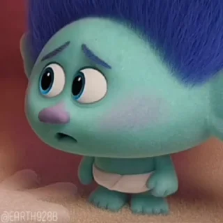 😶 emoji Trolls Band Together • @Earth928B Telegram sticker 9 of 50