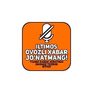 Sticker from Moxirov UC Service
