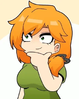 🤔 emoji Minecraft / 실패자_silpaeja Telegram sticker 5 of 78