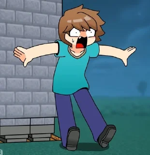 😨 emoji Minecraft / 실패자_silpaeja Telegram sticker 16 of 78