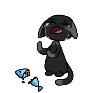 😭 emoji 🩷🩵🩶 Telegram sticker 7 of 13
