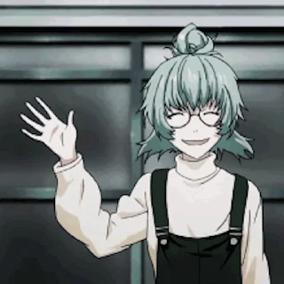👋 emoji Anime Telegram sticker 23 of 50