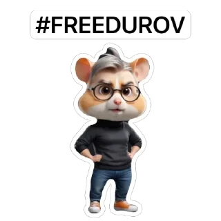 Sticker from #FreeDurov @memo_cats