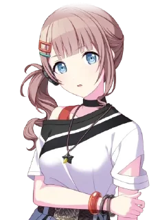 😦 emoji Хонами Good Girl @ KashatkaTOP Telegram sticker 14 of 66