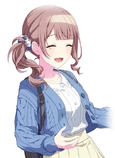☺️ emoji Хонами Good Girl @ KashatkaTOP Telegram sticker 2 of 66