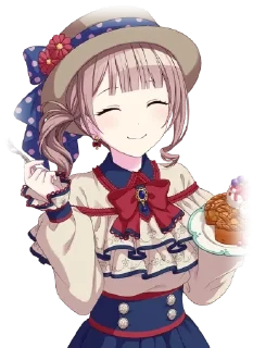 🥮 emoji Хонами Good Girl @ KashatkaTOP Telegram sticker 10 of 66