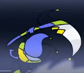 🌟 emoji Jevil VS Sans Telegram sticker 18 of 50