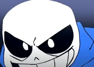 🌟 emoji Jevil VS Sans Telegram sticker 21 of 50