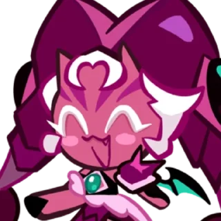 Sticker from Lychee dragon cookie [ @crkstick ]