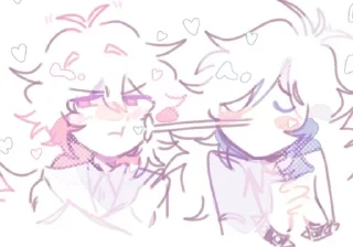 ✨ emoji Kaeya x Diluc by @aminira Telegram sticker 24 of 74