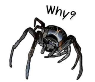 😮 emoji Spiders Time @stickersb2b Telegram sticker 24 of 38