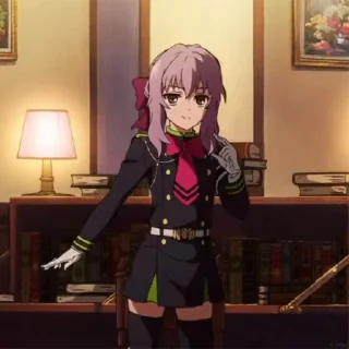 Sticker from Hiiragi Shinoa | @Onishiki