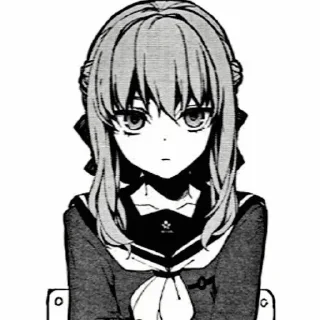 Sticker from Shinoa Hiiragi / @kakoabe