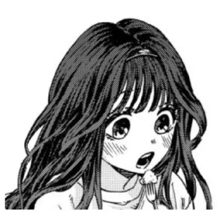 💇 emoji Kaoruko Waguri https://t.me/Di Telegram sticker 20 of 21