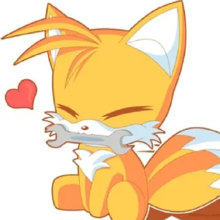 💕 emoji тейлз ♥︎♥︎♥︎ Telegram sticker 17 of 50