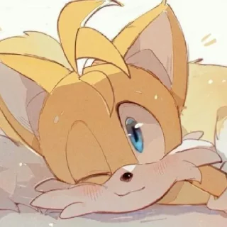 🤗 emoji тейлз ♥︎♥︎♥︎ Telegram sticker 21 of 50