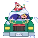 🥂 emoji Jolly Santa Telegram sticker 20 of 23